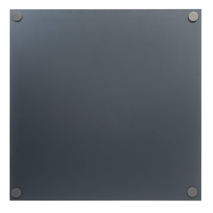 Modern Minimalist Square Mirror, Frameless with Beveled Edge, Large, 12x12 Inches