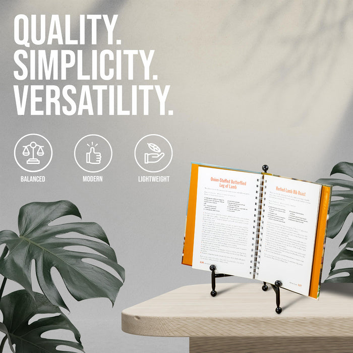 Red Co. Decorative Tripod Plate Stand and Art Holder Easel