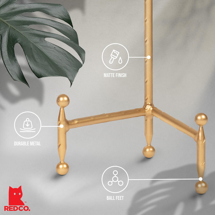 Red Co. Decorative Tripod Plate Stand and Art Holder Easel