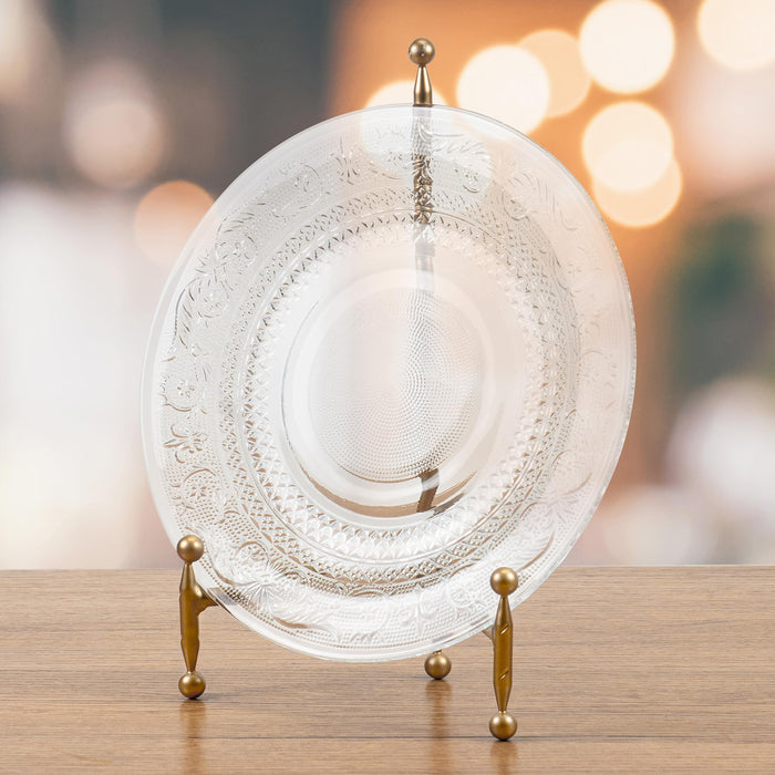 Red Co. Decorative Tripod Plate Stand and Art Holder Easel