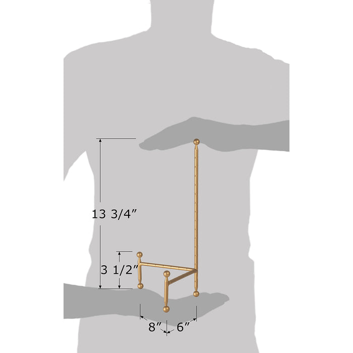 Red Co. Decorative Tripod Plate Stand and Art Holder Easel