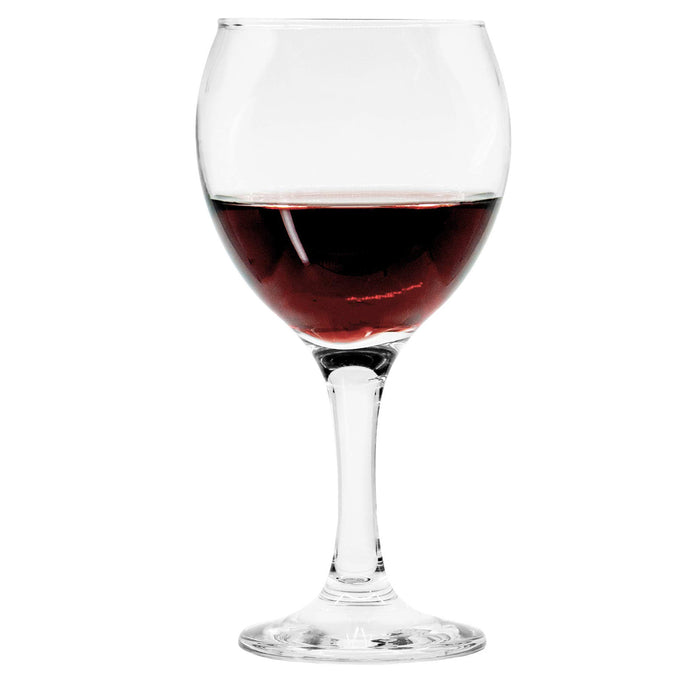 Red Co. Multipurpose Classic Stemmed Clear Wine Glasses, 12.25 fl oz — Set of 6