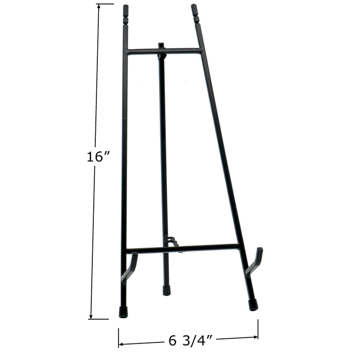 Red Co. Modern Metal Tripod Plate Stand and Art Holder Easel