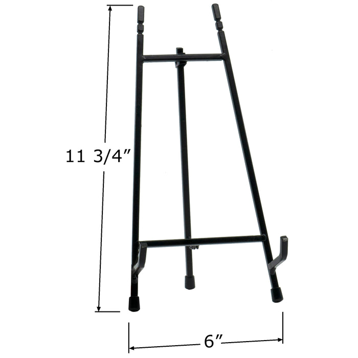 Red Co. Modern Metal Tripod Plate Stand and Art Holder Easel