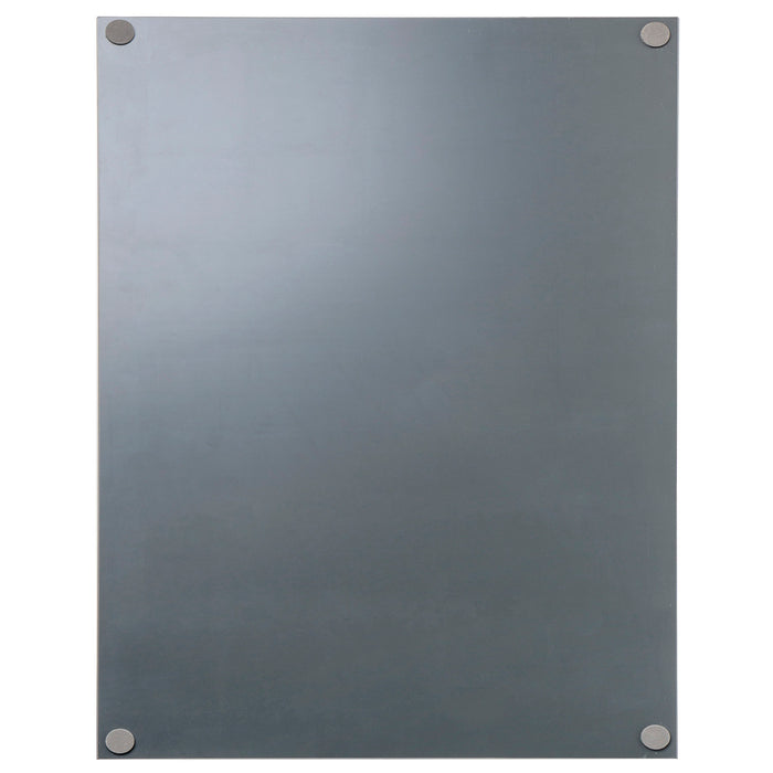 Red Co. Modern Minimalist Rectangular Wall Mirror, Frameless with Beveled Edge, Large