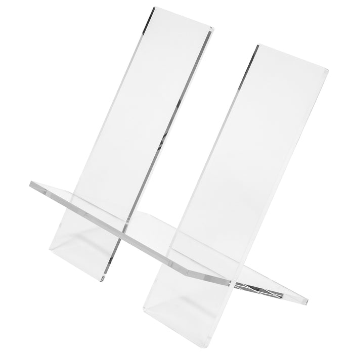 Red Co. 11.5” Clear Acrylic 3-Piece Cookbook Holder & Recipe Holder for Kitchen Counter