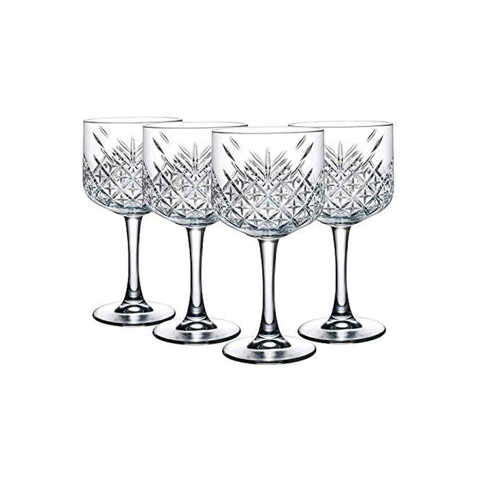Old Fashioned Timeless Stemmed Cocktail Glasses, 18.25 ounces (500 ml) - Set of 4