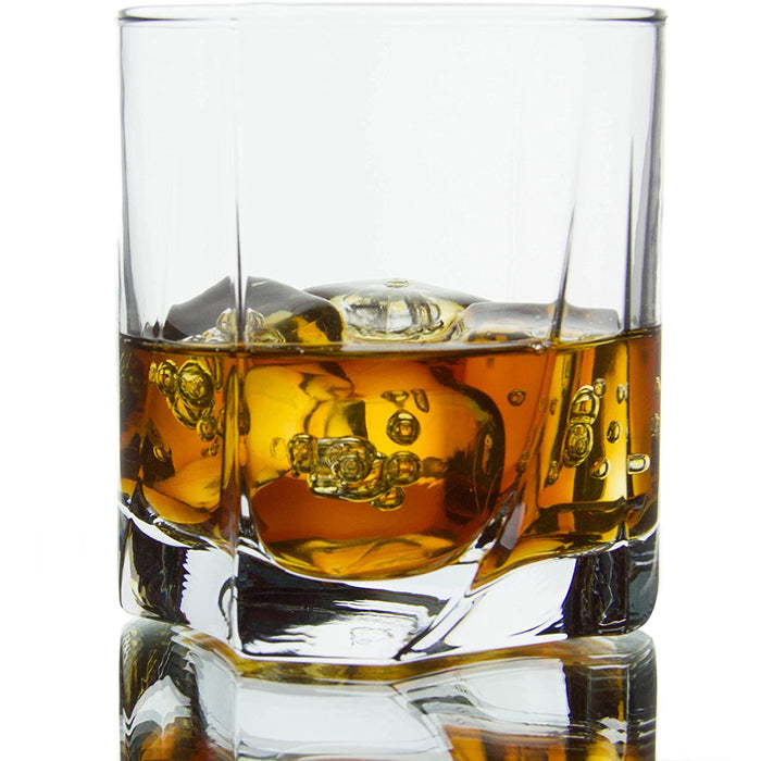 Swivel Double Old Fashioned Glasses, 12 Ounce