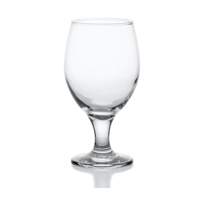 Red Co. Belluno Classic Clear Glasses for Water, Juice, Liquor - Wine Goblets - Set of 4 (13.5 Ounces)