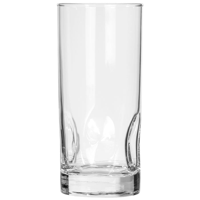 Red Co. Premium Clear Glass Iced Tea Drinking Glasses, Water Juice Soda Beverage Tall Tumblers, Set of 6, 13 fl oz