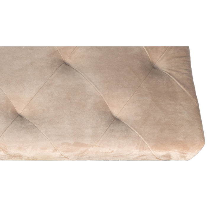 Two-Tier Padded Organization and Storage Bench, Shoe Rack with Open Shelves, 31¾" x 12½" x 18"